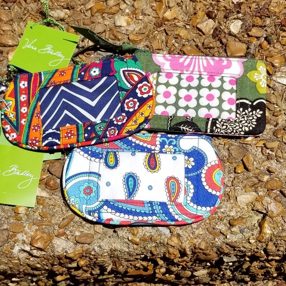 Vera Bradley Handbags - Set of 3 Vera Bradley ID Cases